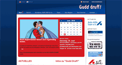 Desktop Screenshot of gudd-druff.de