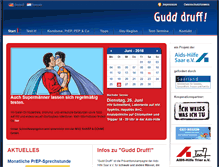 Tablet Screenshot of gudd-druff.de